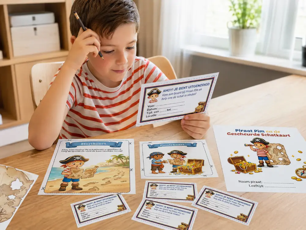 Raadsel-speurtocht met codes