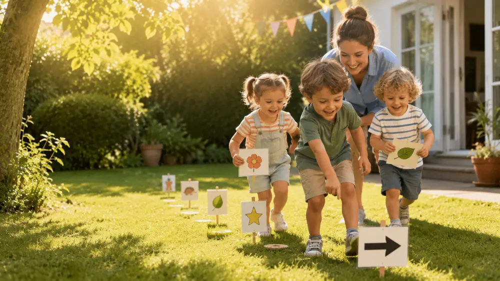 Speurtocht kinderfeestje 4–6 jaar